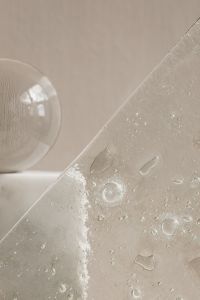 Kaboompics - Close Up of Glass Sphere on Marble Arch