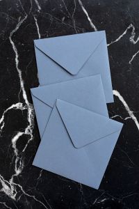 Colorful Envelopes and Stationery Mockups on Marble Backgrounds