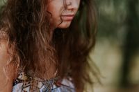 Kaboompics - A woman with long brown hair