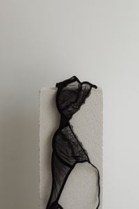 Kaboompics - Black Lace Bra with Delicate Underwire Detail