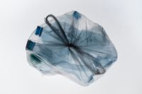 Kaboompics - Tied Plastic Bag Isolated On White Background