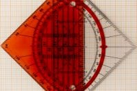 Kaboompics - Semicircular Protractor for Accurate Angle Calculation