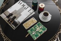 Kaboompics - Top view of black table with 2018 calendar agenda