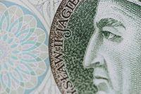 Kaboompics - Close-Up of Engraved Portrait and Fine Linework on a Polish Zloty Note