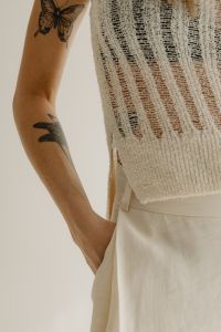Kaboompics - Simplistic Sophistication - A Fashion Photoshoot with a Stunning Model in Neutral Minimalist Outfits