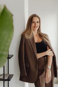 Kaboompics - Professional Brand Photo of Female Architect in Brown Suit