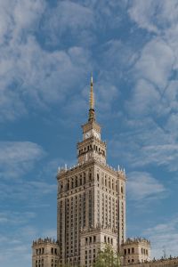 Palace of Culture and Science (Polish: Pałac Kultury i Nauki; PKiN), Warsaw, Poland