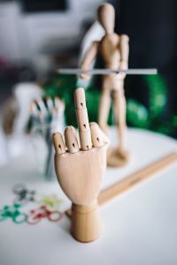 Kaboompics - Mannequin hand gesturing