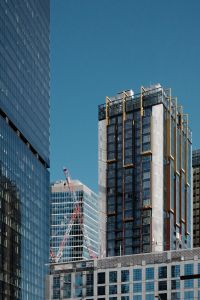 Kaboompics - Warsaw Skyline with Glass Office Towers