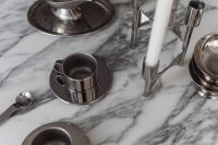 Kaboompics - White Coffee Cup on Arabescato Marble