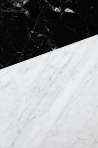 Kaboompics - Black and White Marble Split Texture - High Contrast Stone Background