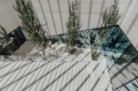 Kaboompics - Modern white building, EDP Headquarters of architect Aires Mateus, Lisbon, Portugal