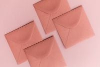 Kaboompics - Minimal Pink Envelopes Composition