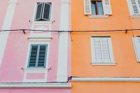 Kaboompics - Colourful tenement houses in Izola, Slovenia