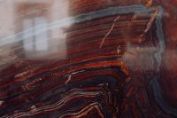 Kaboompics - Red and Brown Marble Veins with Bright Window Reflection, Naples Italy Abstract Stone Texture