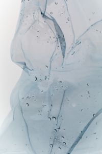 Kaboompics - Transparent Plastic Texture Vertical Abstract Background