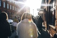 Kaboompics - Group of people sightseeing in the city