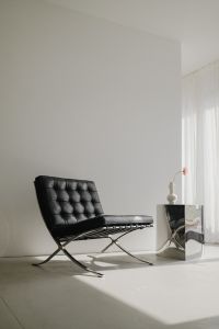 Kaboompics - Chromatic Harmony: Modern Interiors with Steel Accents and Natural Light