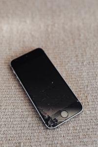 Kaboompics - Broken Mobile on Fabric