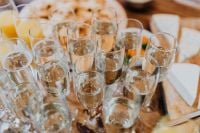 Kaboompics - White Wine Glasses