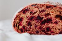 Kaboompics - Side View of Beetroot Bread with Pink and Purple Crumb