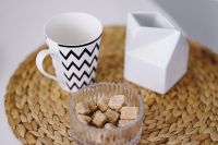 Kaboompics - Sweet dessert with coffee