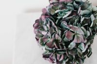 Kaboompics - Hydrangea Petals in Muted Green, Mauve, and Dusty Pink