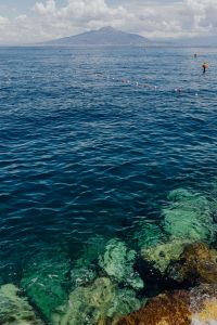 Kaboompics - Mount Vesuvius Across Blue Water From Sorrento
