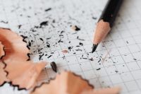 Kaboompics - Coloured Pencil Shavings