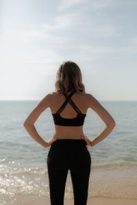 Kaboompics - Woman Standing with Hands on Hips by the Sea