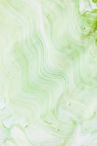 Kaboompics - Mint Green and White Marbled Paint Texture with Flowing Waves for Creative Projects
