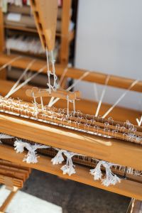 Kaboompics - Close-Up of Thread Loops on a Weaving Loom