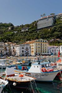 Kaboompics - Fishing Boat Named S. Francesco In Sorrento Harbor