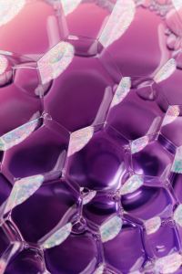 Kaboompics - Purple Gel Bubble Texture