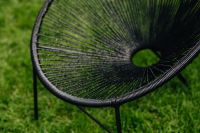 Kaboompics - Classic black Acapulco chair, Mexican design of the 50s