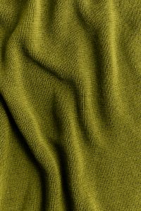 Kaboompics - Olive Green Knit Fabric Texture – Draped Sweater Close-Up