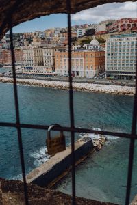 Kaboompics - Naples Waterfront and Harbor Seen Through a Castel dell’Ovo Window Latch