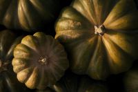 Kaboompics - Sunlit Green Heirloom Pumpkins