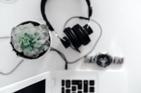 Kaboompics - Men's Minimalist Workspace