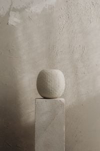 Kaboompics - Rough Beige Plaster Wall Texture with Window Shadows