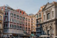 Kaboompics - Colorful Historic Piazza and Baroque Church in Naples