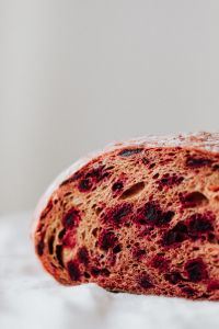 Kaboompics - Close-Up of Beetroot Bread Crumb and Crust