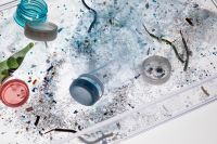 Kaboompics - Microplastic Particles With Glove Laboratory Concept