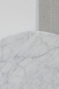 Kaboompics - Gray Textile and White Marble Corner for Neutral Interior and Product Mockups