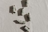 Kaboompics - Chanel Shopping Bag With Dollar Bills