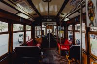 Kaboompics - Famous vintage yellow 28 tram on street of Lisbon, Portugal