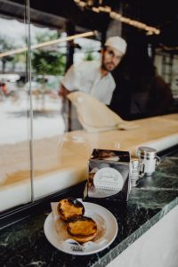 Kaboompics - Pastel de nata in Lisbon at Manteigaria