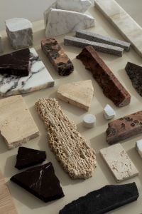 Kaboompics - Neutral Stone and Marble Material Swatches Close-Up Background