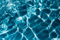 Kaboompics - Wavy water surface in a swimming pool