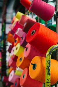 Kaboompics - Big colorful Spool of Thread Sewing